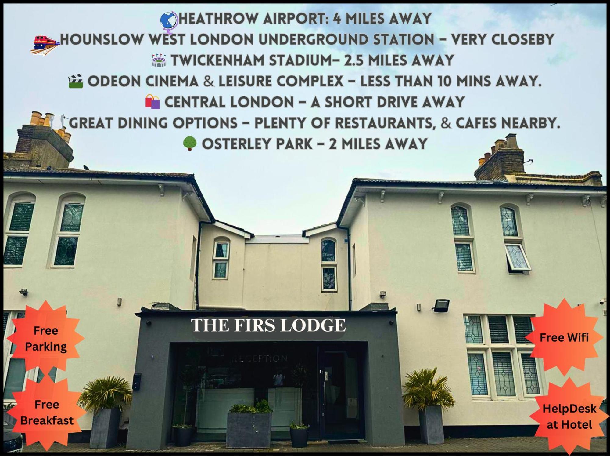 Firs alojamiento Hounslow Exterior foto